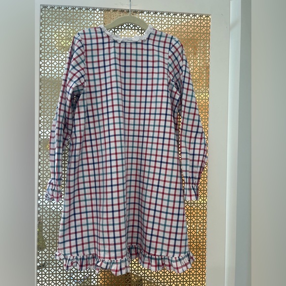 Hannah Kate size 7 adorable for Fall! Plaid Long Sleeve Dress - Picture 1 of 2